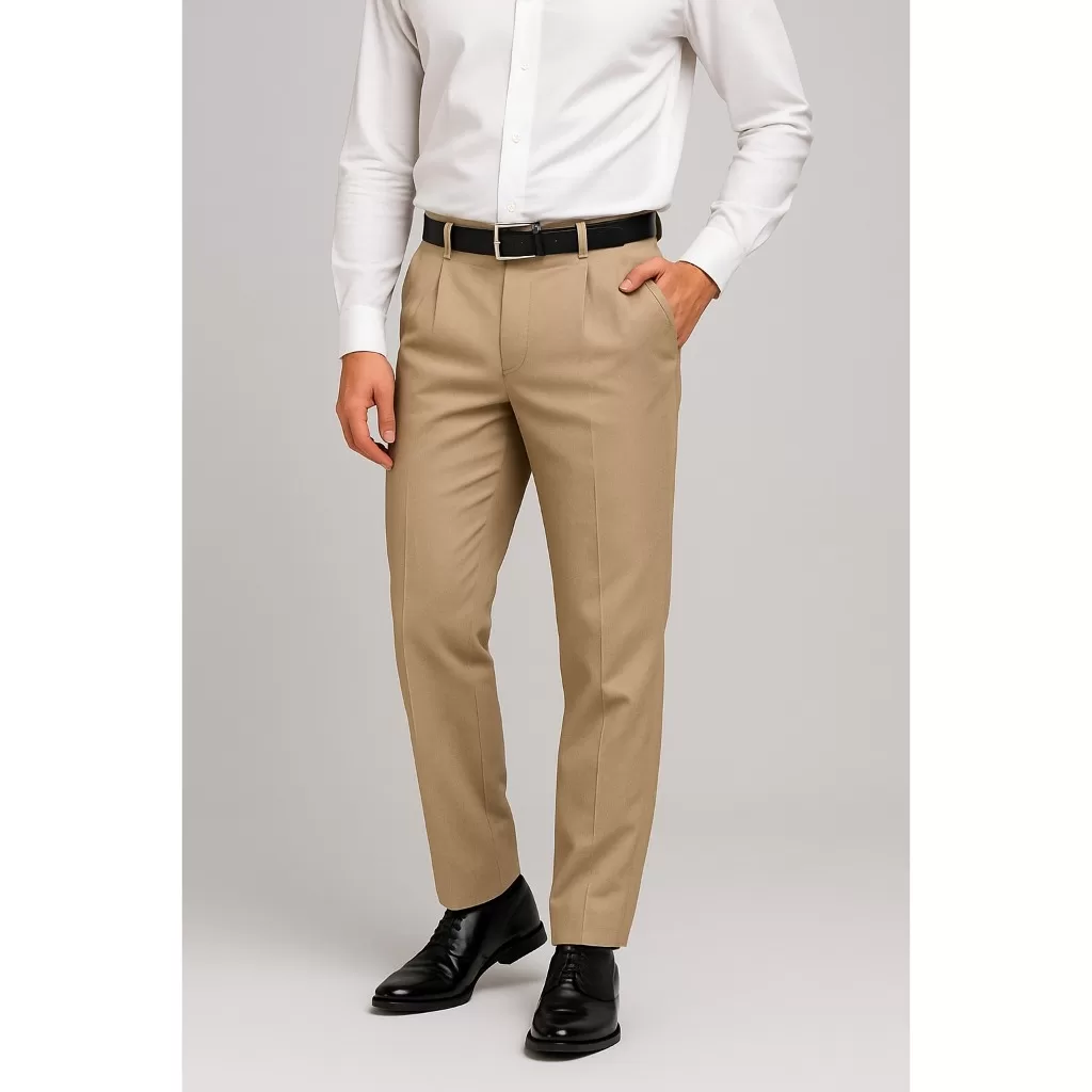 Calça Masculina Tradicional Social Para Ternos