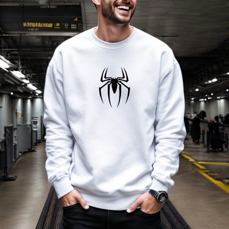 Suéter Moletom Spider Sem Gola Careca Exclusiva A