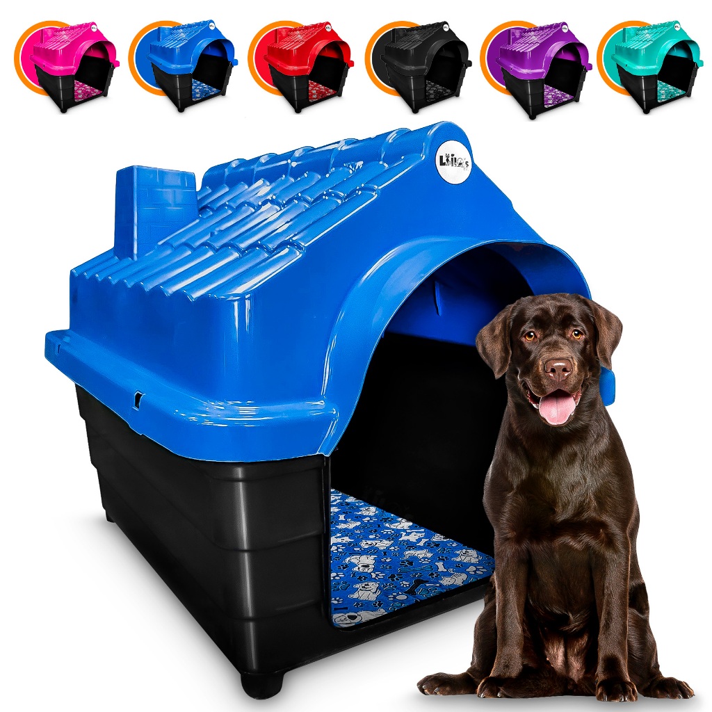 Casa Cachorro Grande N7 Casinha Pet Com Proteção Raios UV