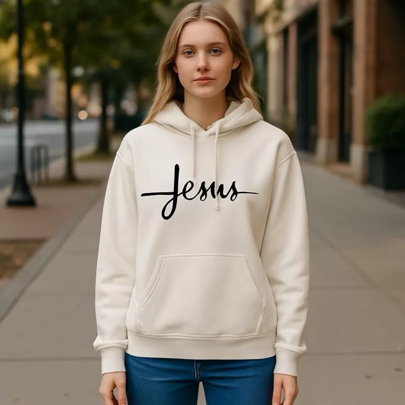 Moletom Masculino Blusa Jesus  Religião Oferta Promoção