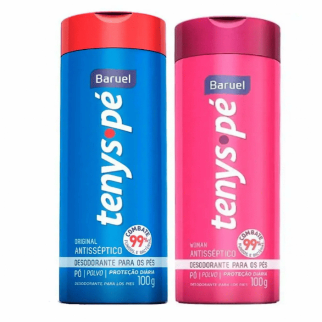 Kit Tenys Pé Baruel Original 100G + Woman 100G