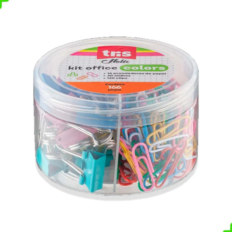 Kit Office – Multi Set 166 peças – pr