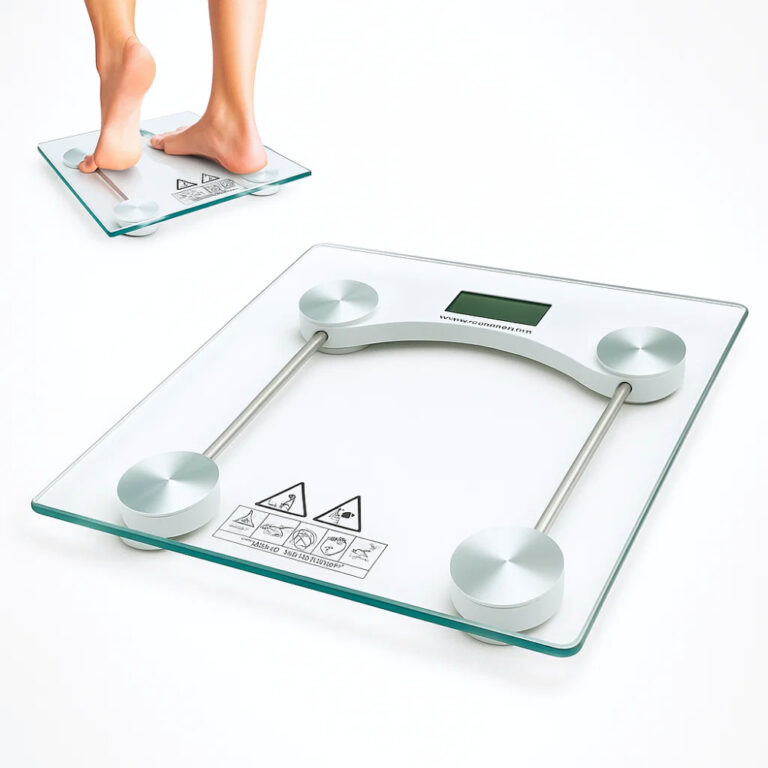 Balança Corporal Digital Até 180kg Com Vidro Tem