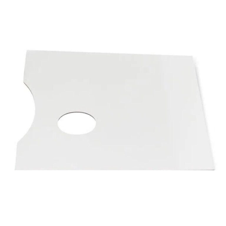 Paleta p/ Pintura em Formato Retângular Branco 22
