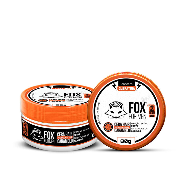 CERA HAIR CARAMELO 80G – FOX FOR MEN