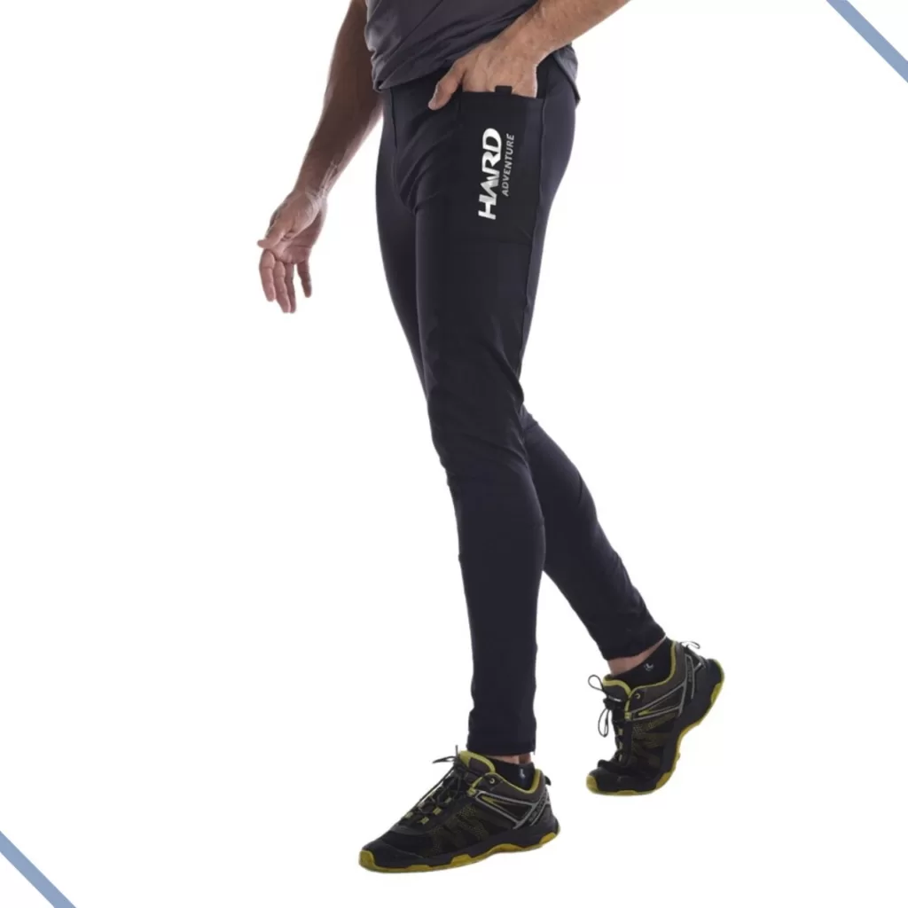 Calça Legging Hard Black Trail Montain Masculina Preta