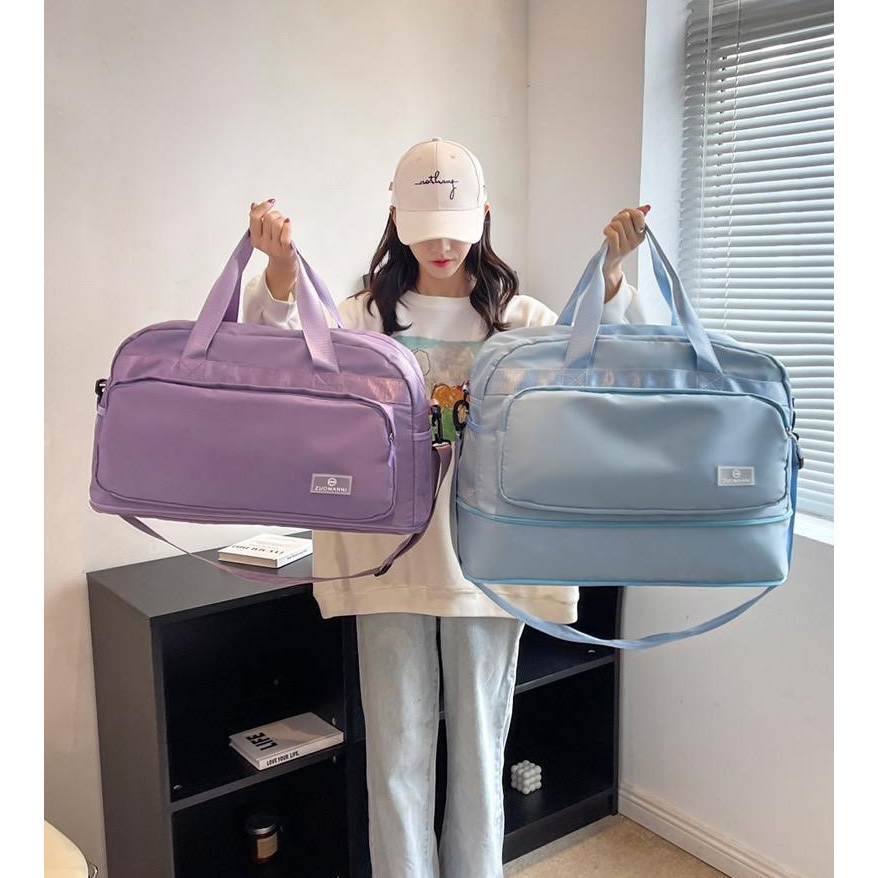 Bolsa Mochila Mala Expandível Maternidade Grande Capacidade À Prova D Água Academia Viagem Esportiva