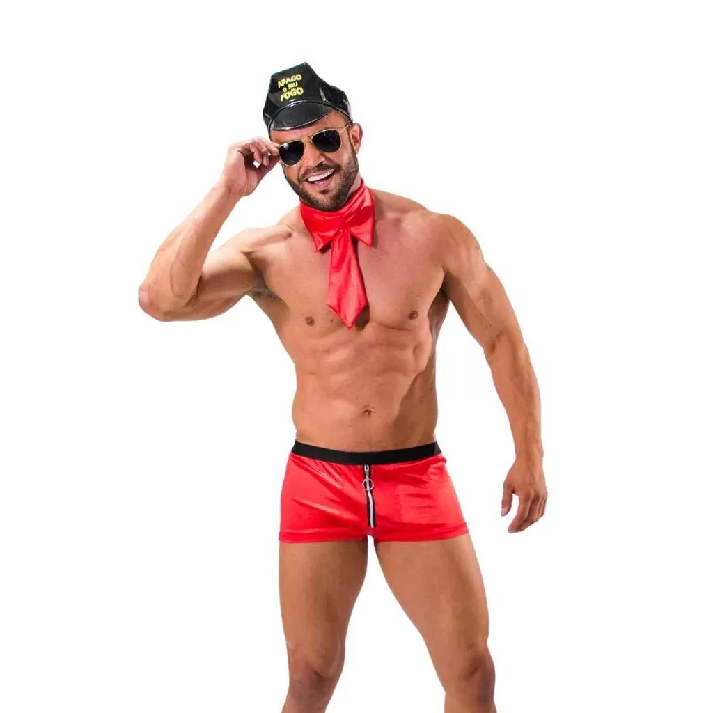 Fantasia Bombeiro Masculino
