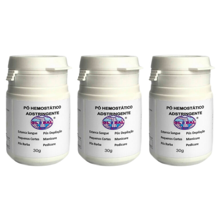 3x Pó Hemostático Estanca Sangue 30