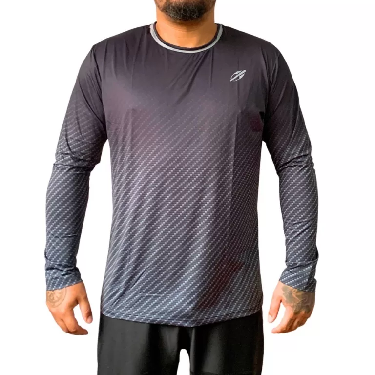 Camiseta Mormaii Manga Longa Beach Sports Degradê