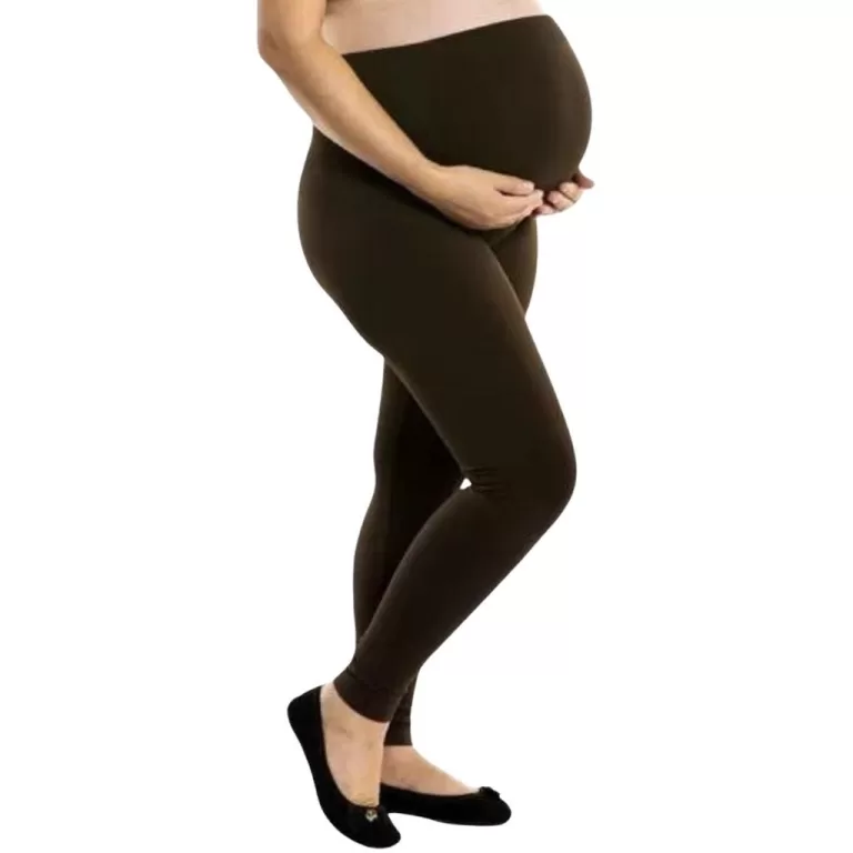 Calca legging Gestante Confortavel Lupo Sem Costur