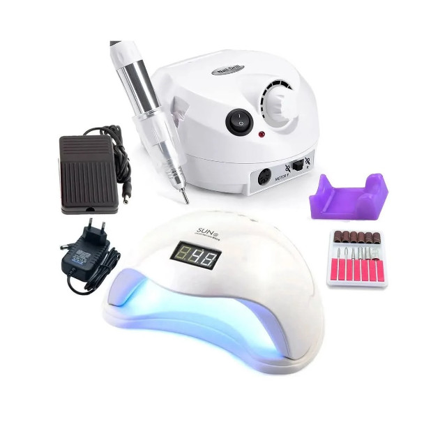 Kit Lixas Elétricas Motor Porquinho 45000rmp+ Cab