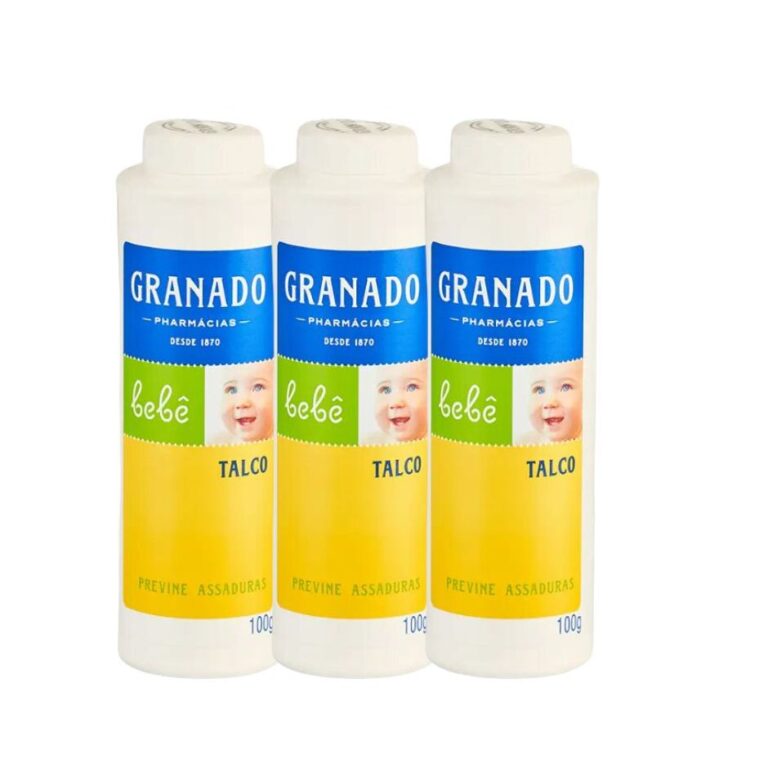 Kit C/3 Talco Infantil Granado Antiassadura Para B