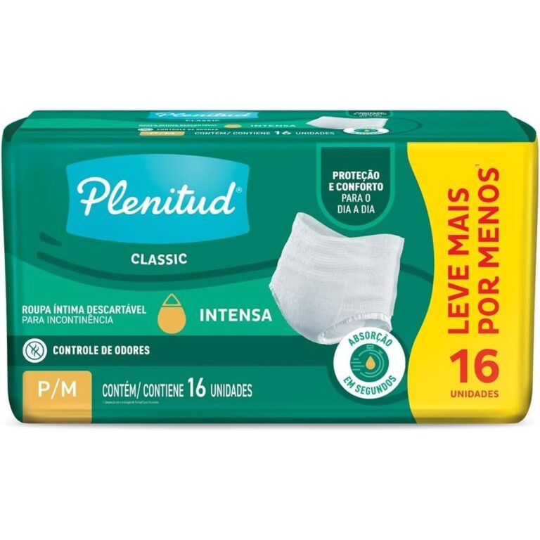 FRALDA GERIATRICA PLENITUD CLASSIC P/M 16un