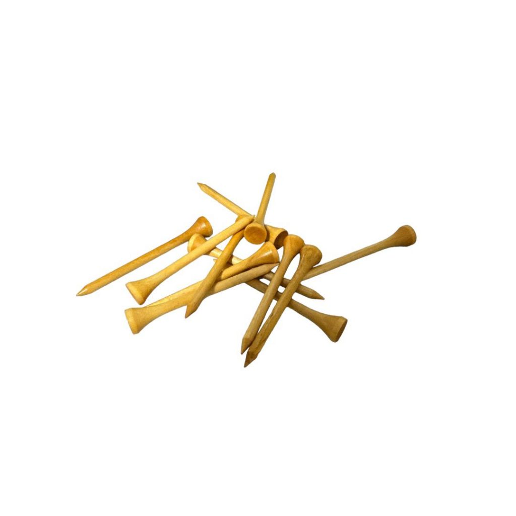 ProActive Sports 2-3/4 (69mm) Premium Hardwood tees, 50 unidades, Natural