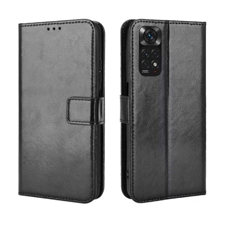 Capa Carteira Flip + Película 3D Para Xiaomi Redm
