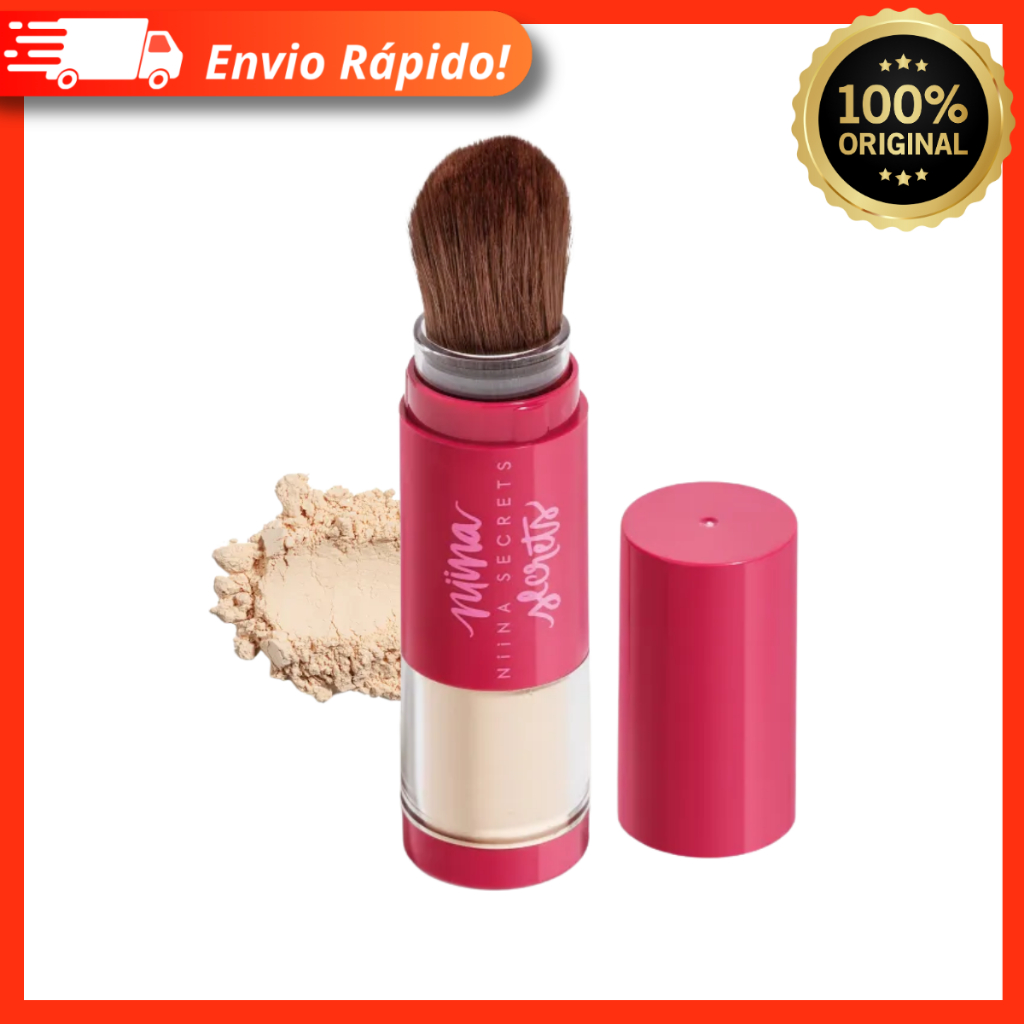 Pó Translúcido Kabuki Niina Secrets – Eudora