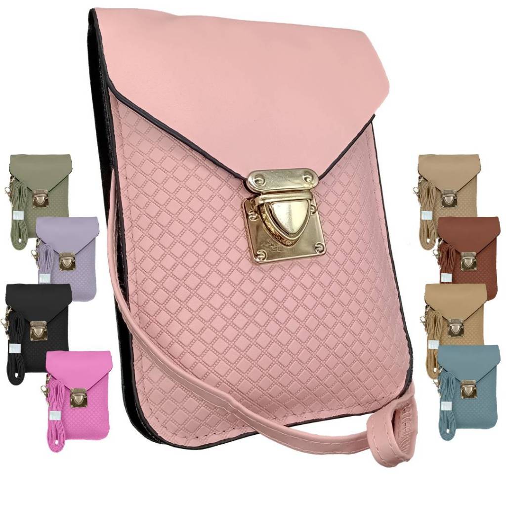 Bolsa Feminina Transversal Moda Trabalho Social Porta Celular Com 2 Divisorias S644 Shoulder Bag