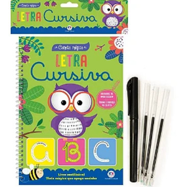 Livro Aprender a Escrever Letra Cursiva