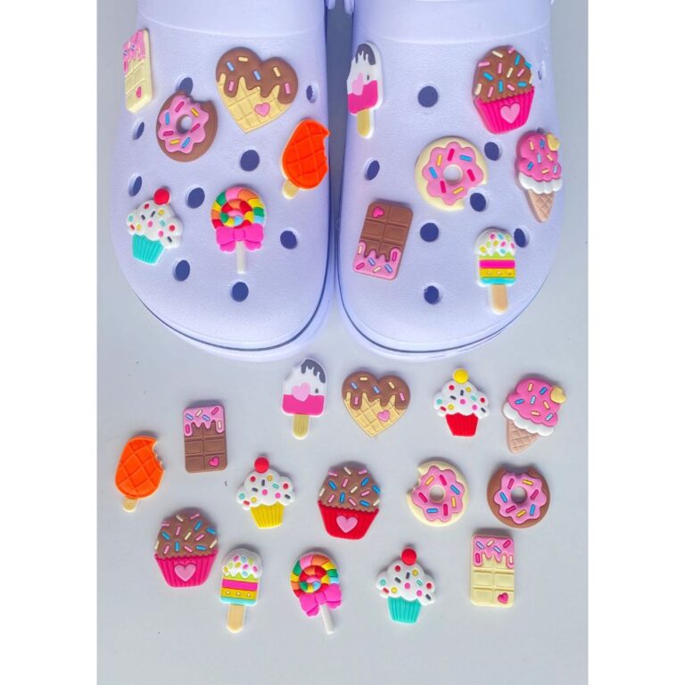 04 a 10 Pins/Bottons Emborrachados Para Babuche &#