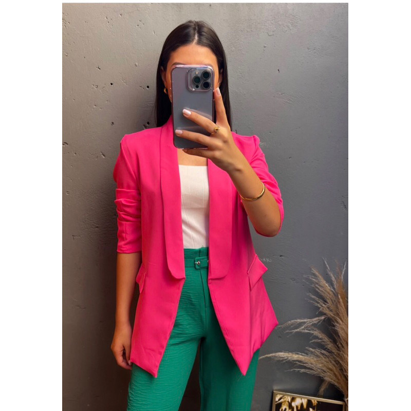 Blazer Feminino Aberto Sem Botão – Estilo Moderno e Elegância Casual