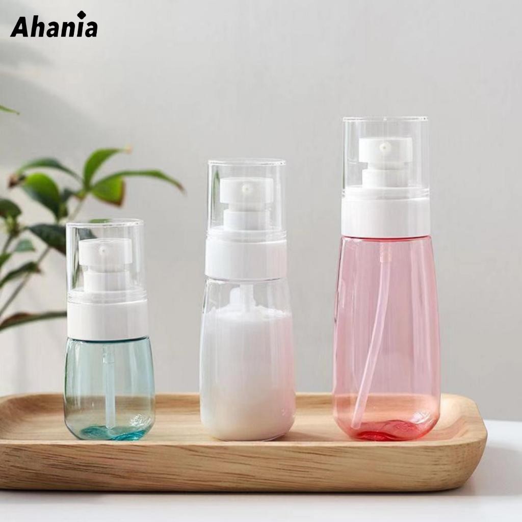 Frasco de Spray Dispensador de Loção, Base e Sabonete Liquido Hidratante 30/60/100ml Recarregavél Po