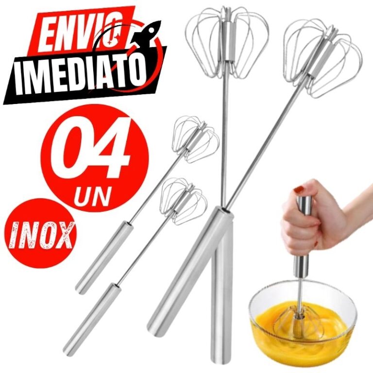 Kit 04 Fue Semi Automático Batedor Misturador de 