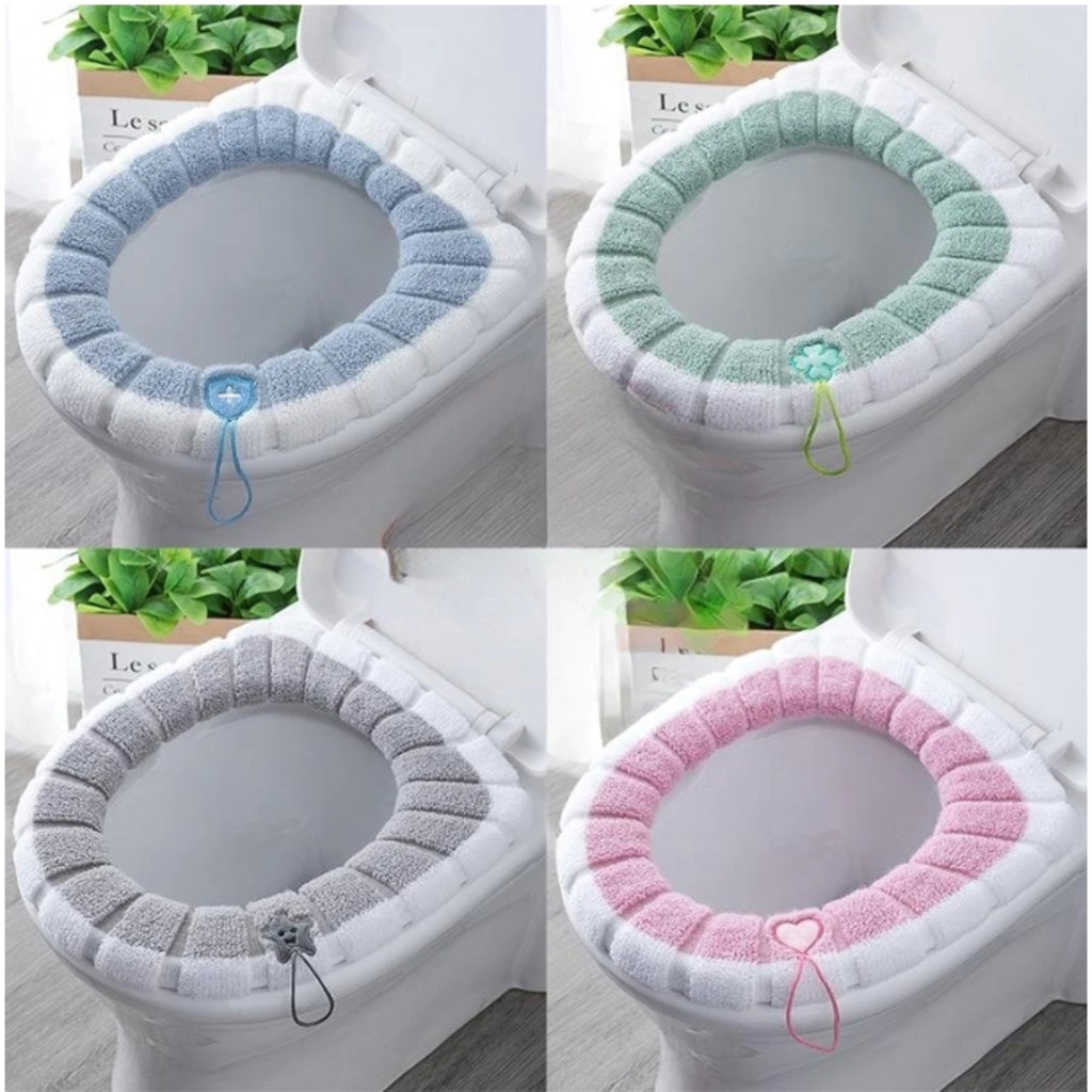 Tampa De Assento Higiênico Confortável Lavável Para Banheiro