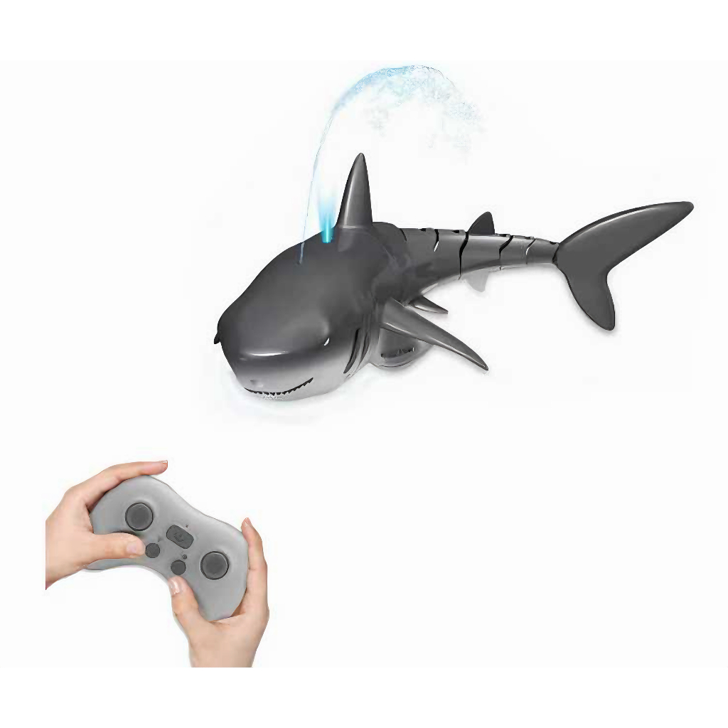 Tubarão de Controle Remoto que Espirra agua