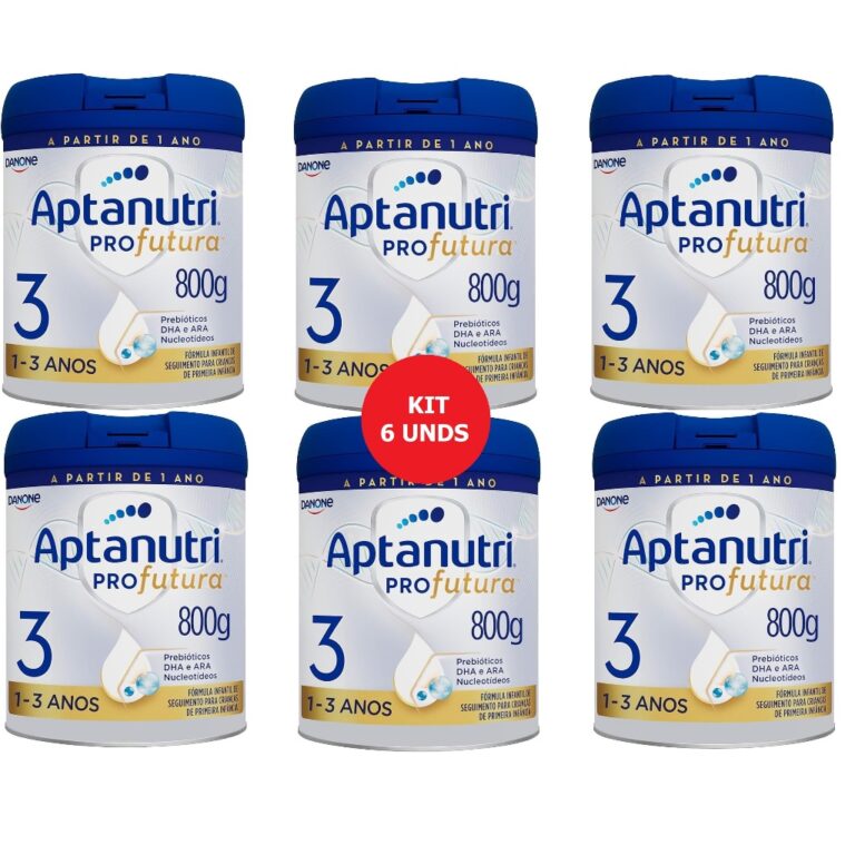 Kit C/6 latas Aptanutri Pro Futura 3 800g