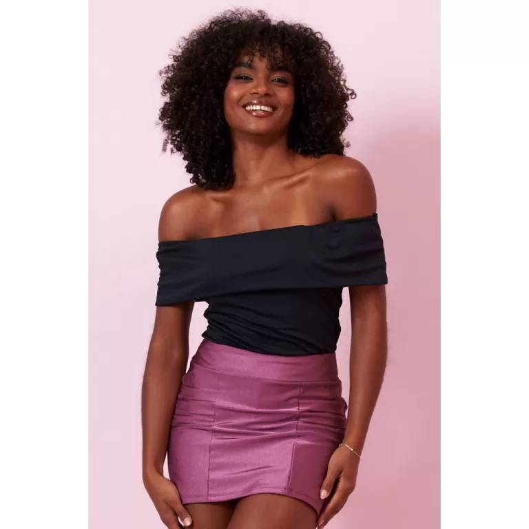 Blusa Feminina Ciganinha Ombro a Ombro Planet Girl