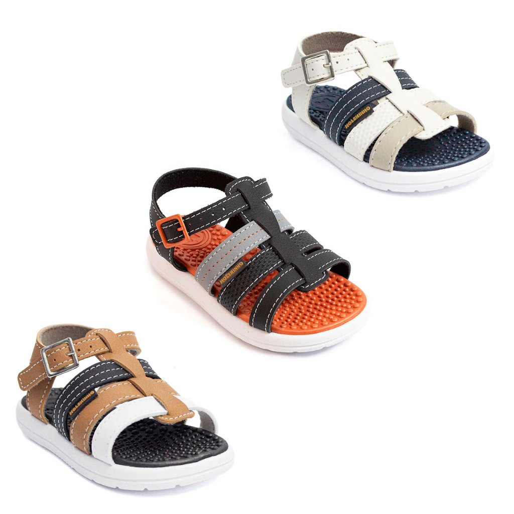 Sandália Papete Molekinho Baby Infantil Confortável 2619.209