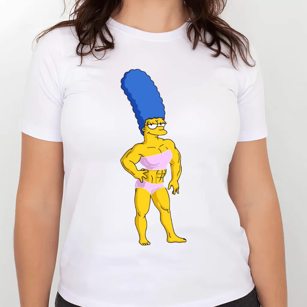 Camiseta Treino feminina  | Marg Musculosa Maromba bodybuild engraçada
