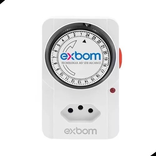 Temporizador Timer Analógico Energia com Plug Lig