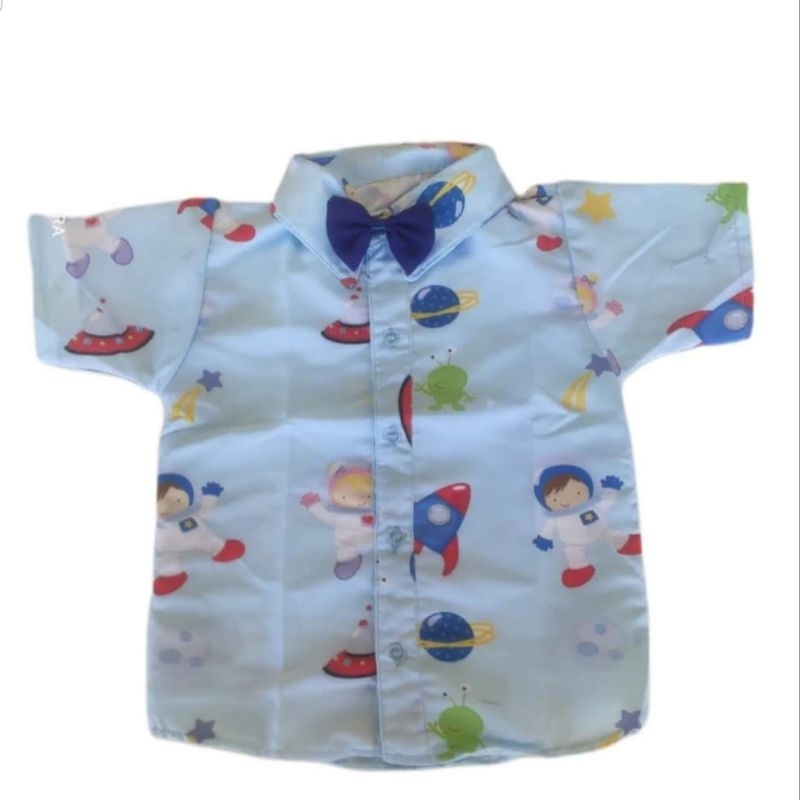 camisa social astronauta tam 1.2 é 2.3 anos