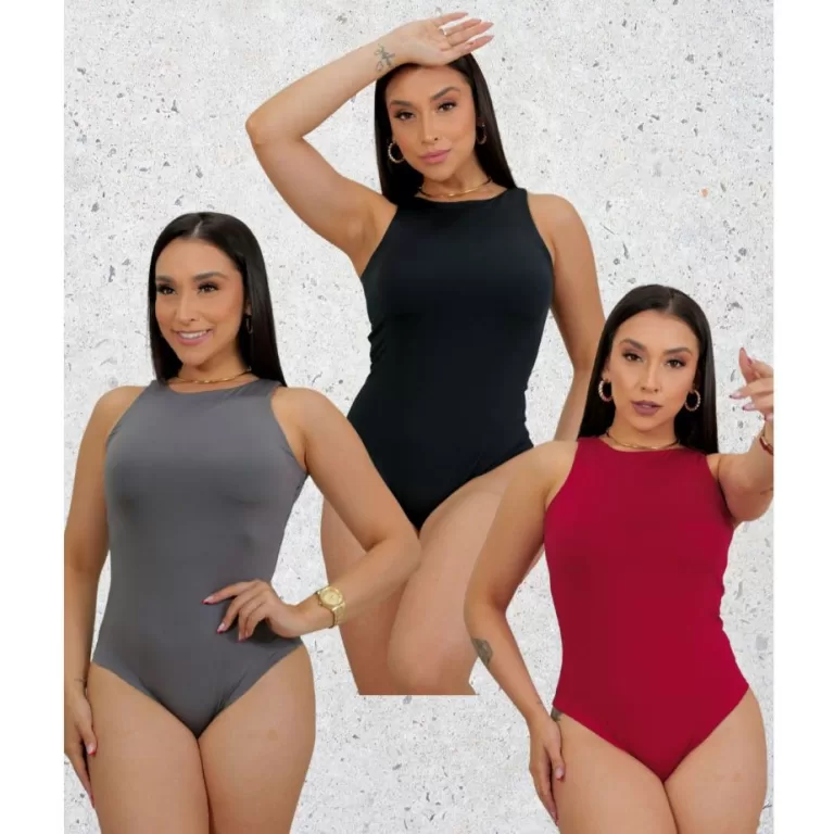 Body Feminino Regata Suplex Confortável Zero Tran