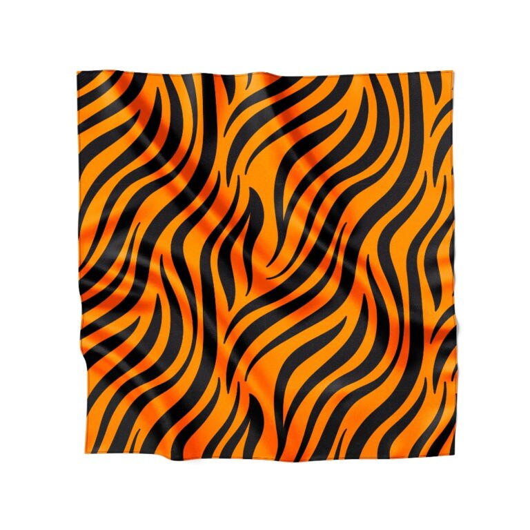 Lenço de Cetim 90x90cm Várias Amarrações Tend