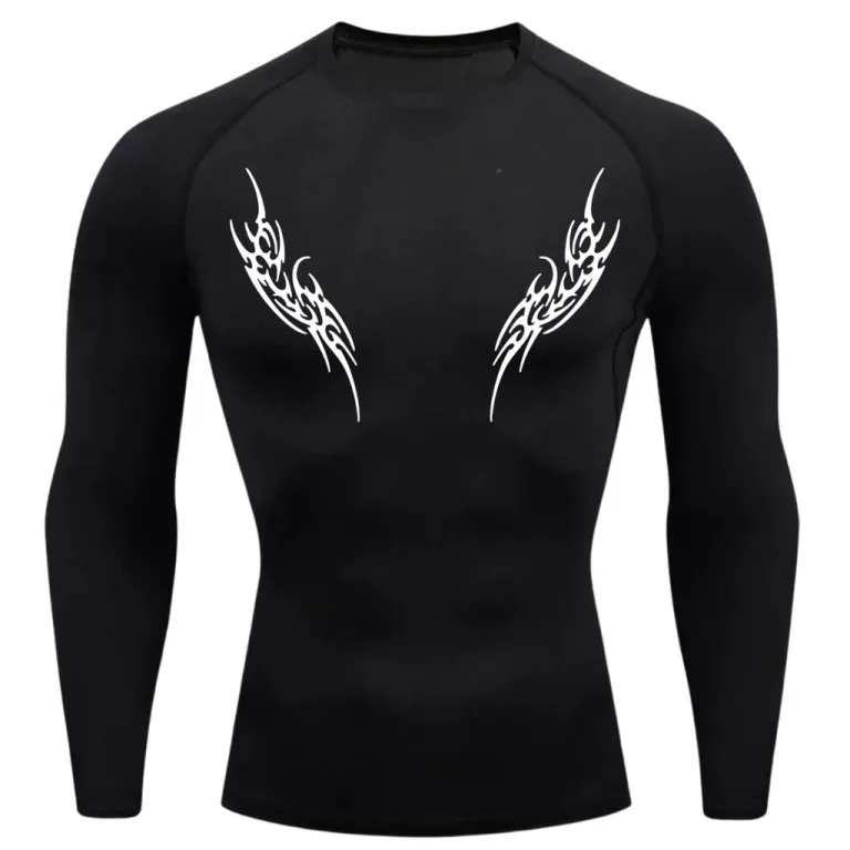 Camiseta Compressão Proteção Uv Estampada Na Fr