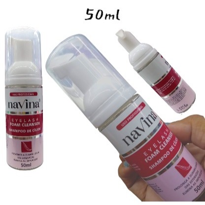 Shampoo para Cílios Navina Higienizador 50 ml