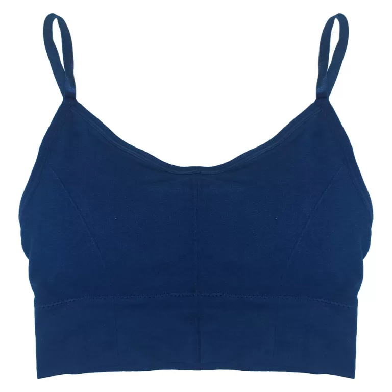 BLUSA DE ALCINHA TIPO TOP SEM COSTURA 160004 AZUL
