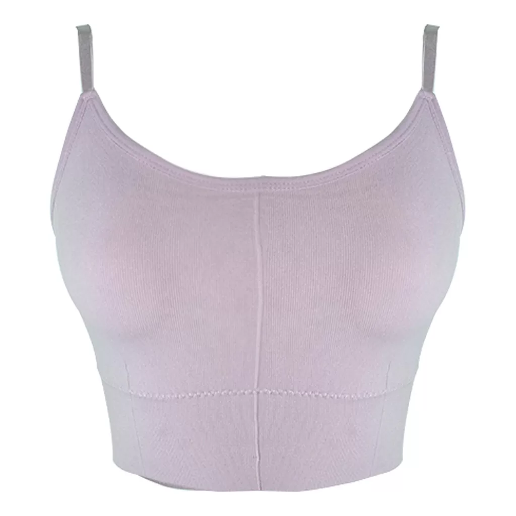 BLUSA DE ALCINHA TIPO TOP SEM COSTURA 160004 LILAS