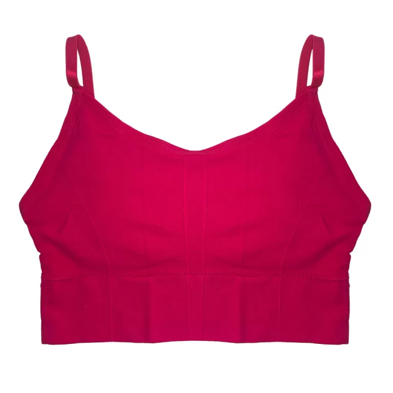 BLUSA DE ALCINHA TIPO TOP SEM COSTURA 160004 VERME