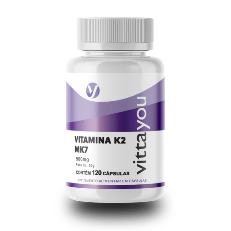 Vitamina K2 MK7 500mg | Suplemento Natural Premium