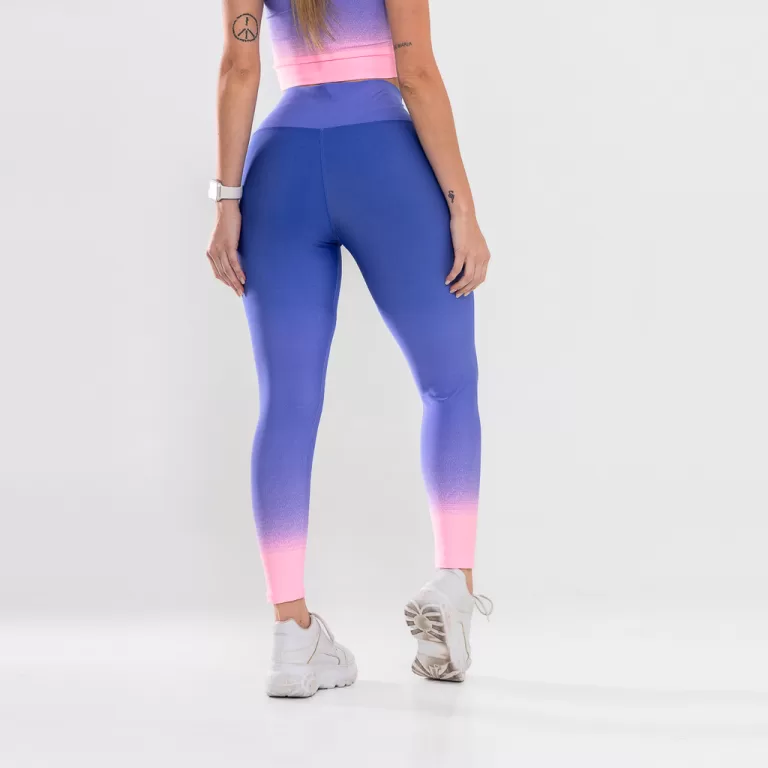 Calça Feminina Degrade Legging Reforçada –