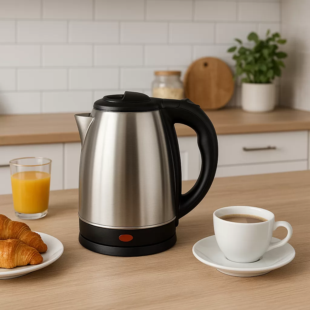 Chaleira Elétrica Jarra Café Chá Inox 110v