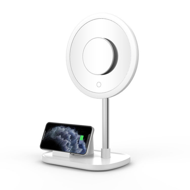 Luminária de Mesa com Espelho Touch 3 Cores 5W co