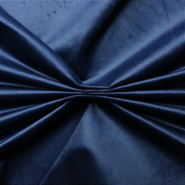 Veludo azul marinho liso, 1m x 1,40m. Ideal para m