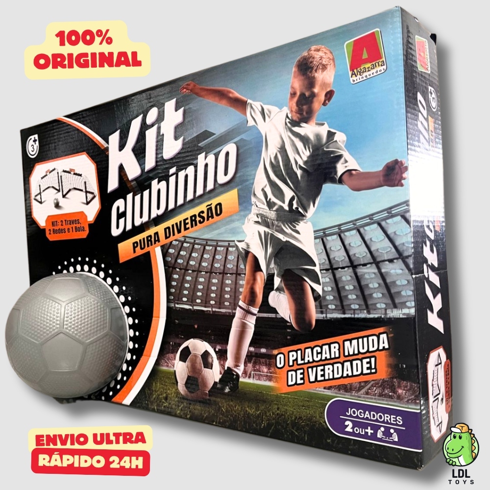 Kit Futebol Golzinho Mini Trave Rede e Bola Infantil – Kit Completo Brinquedo Para Menino