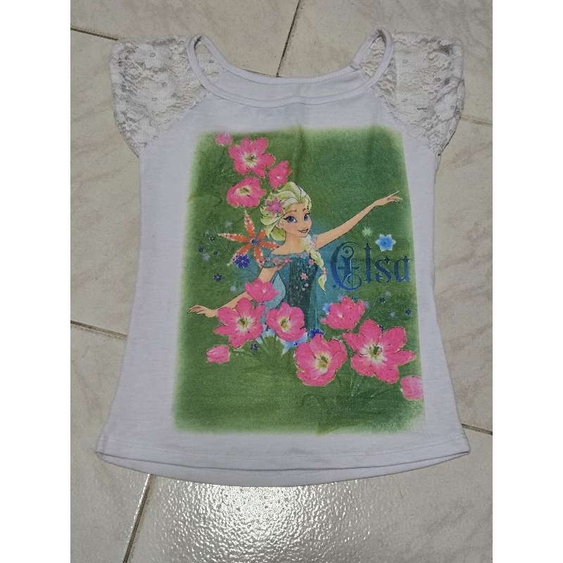 camisa infantil frozen 3.4 anos