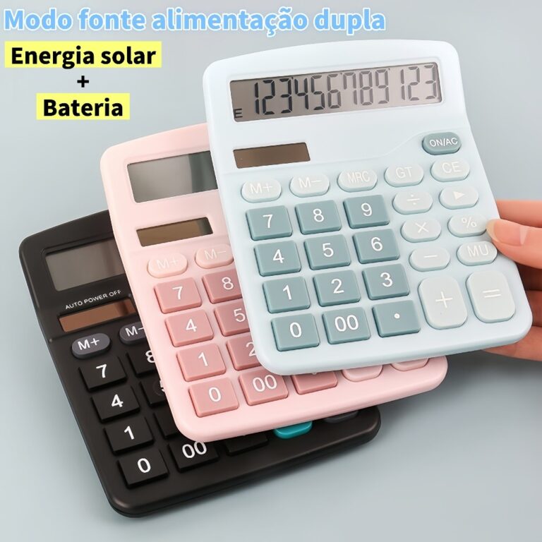 Calculadora Científica Solar Desktop Calculadoras